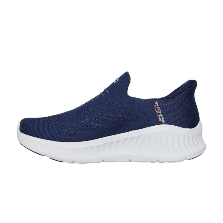 Tênis Skechers Go Walk Now Sauntered Masculino - Azul Marinho