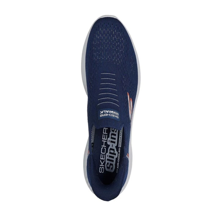 Tênis Skechers Go Walk Now Sauntered Masculino - Azul Marinho
