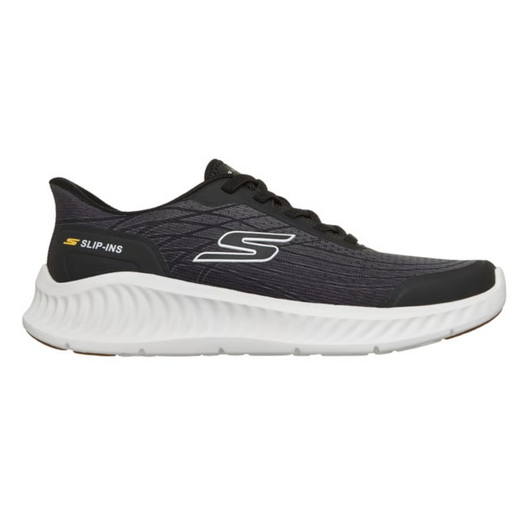 Tênis Skechers Go Walk Now Urgent Masculino - Preto/Cinza