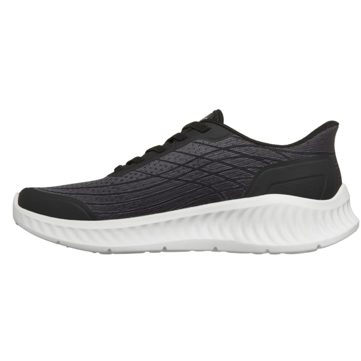 Tênis Skechers Go Walk Now Urgent Masculino - Preto/Cinza