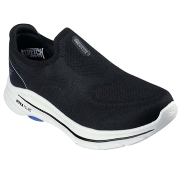 Tênis Skechers Slip-Ins Go Walk 8 Gabe Masculino - Preto
