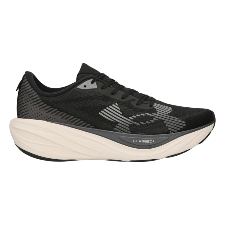 Tênis Under Armour Charged Nonstop Masculino - Preto/Cinza