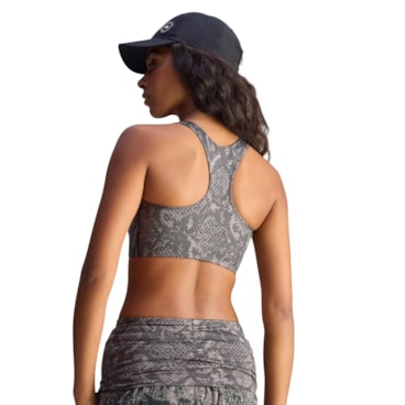 Top Adidas Suporte Médio Adidas By Stella Mccartney Feminino - Grafite