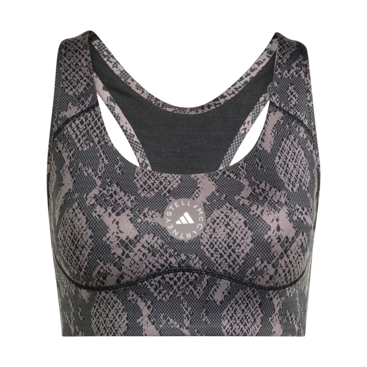 Top Adidas Suporte Médio Adidas By Stella Mccartney Feminino - Grafite