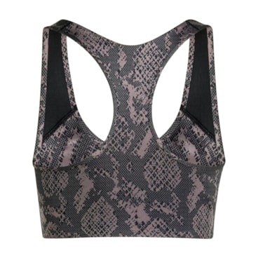 Top Adidas Suporte Médio Adidas By Stella Mccartney Feminino - Grafite