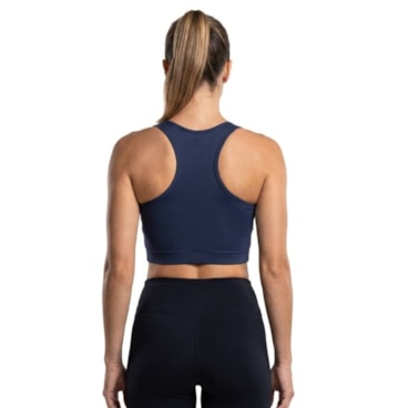 Top Mizuno Essence 2.0 Feminino - Azul Marinho