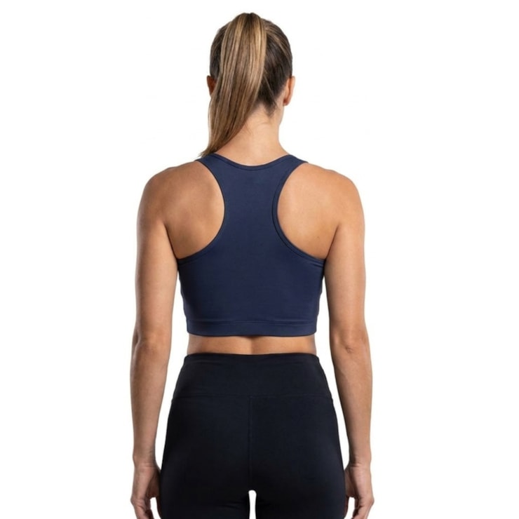 Top Mizuno Essence 2.0 Feminino - Azul Marinho