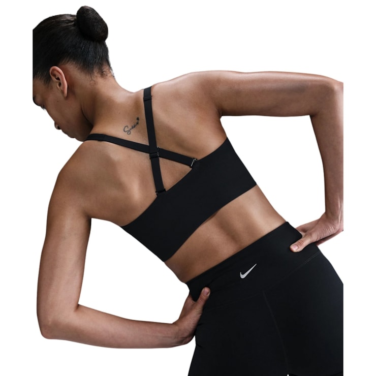 Top Nike Alate Medium Support Bra Feminino - Preto
