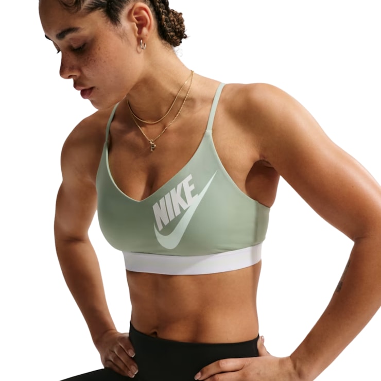 Top Nike Indy Feminino - Verde Claro