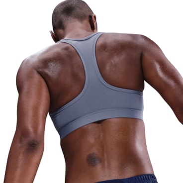 Top Nike Swoosh Medium Support Feminino - Azul