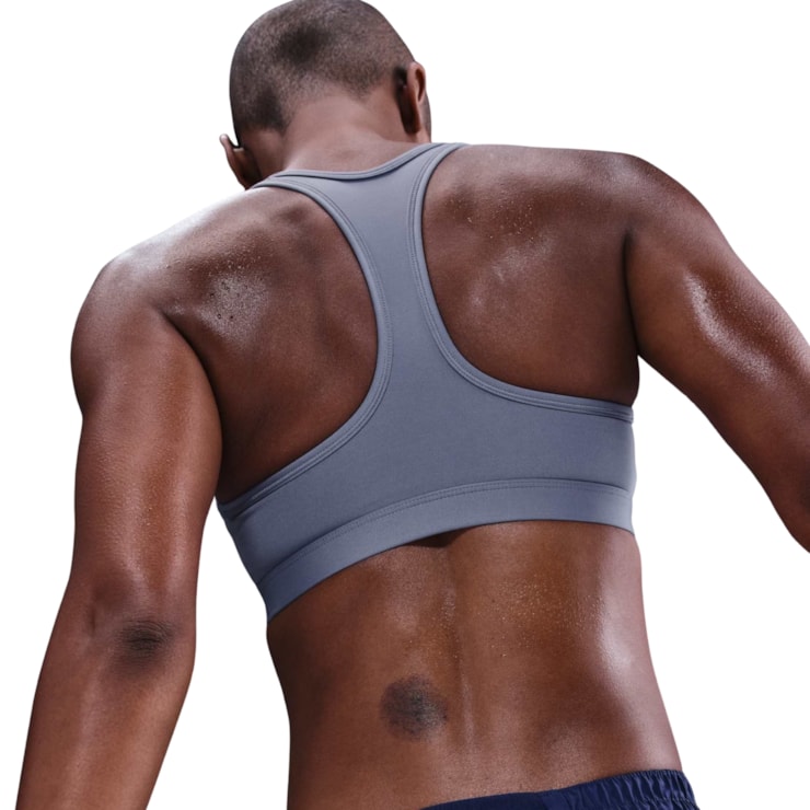 Top Nike Swoosh Medium Support Feminino - Azul