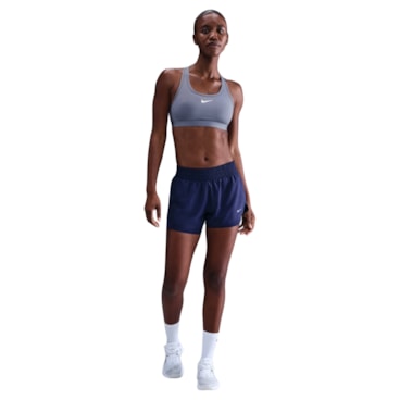Top Nike Swoosh Medium Support Feminino - Azul