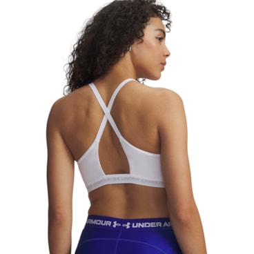 Top Under Armour Crossback Low Feminina - Branco