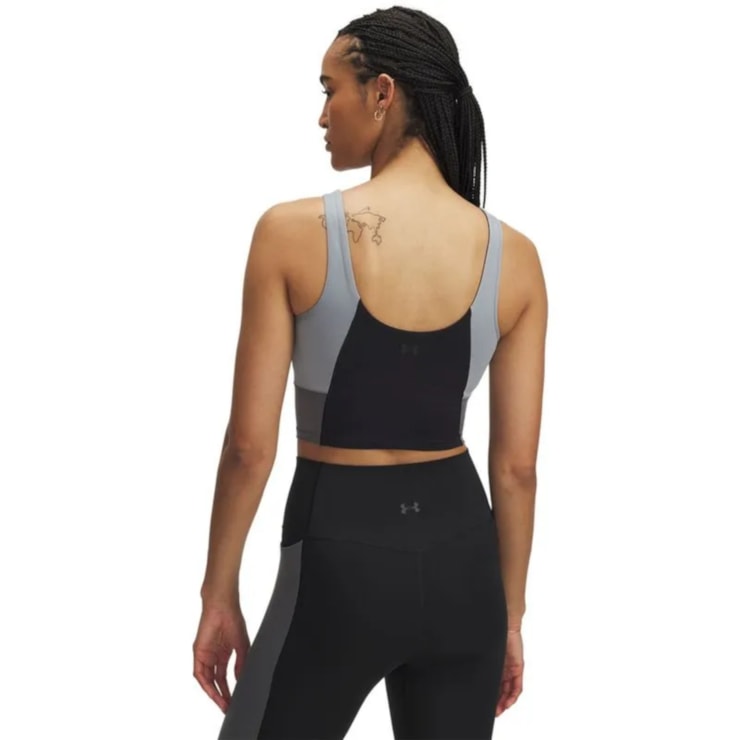 Top Under Armour Meridian Colorblock Feminina - Preta