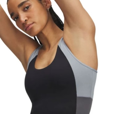 Top Under Armour Meridian Colorblock Feminina - Preta