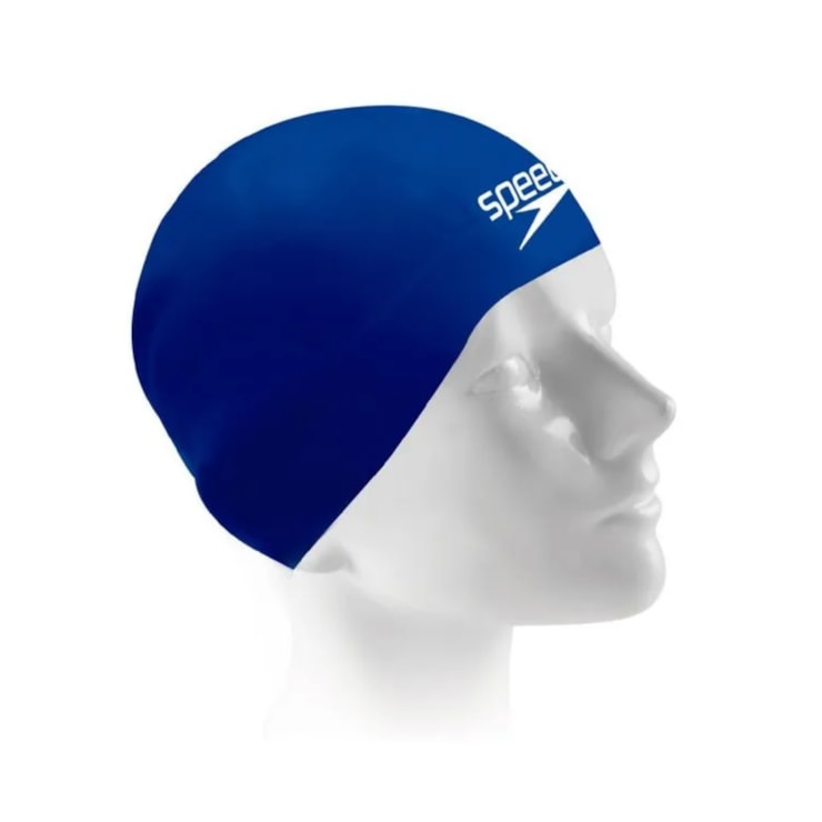 Touca De Natação Speedo Fastshark Unissex - Azul Neon