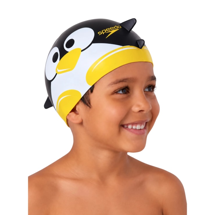 Touca De Natatação Speedo Pinguim Infantil