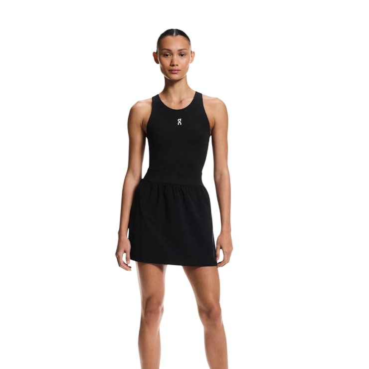 Vestido On Court Split Feminino - Preto