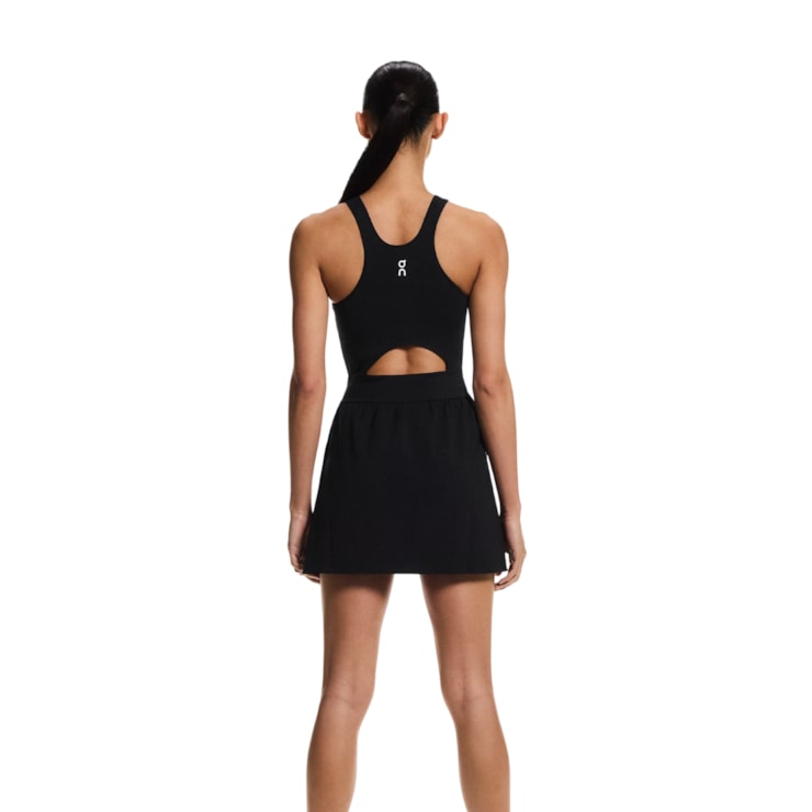 Vestido On Court Split Feminino - Preto