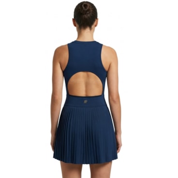 Vestido Slyce On Season Elegance LS Feminino - Azul