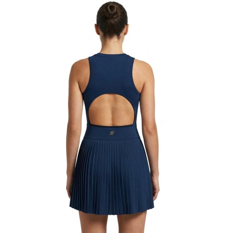 Vestido Slyce On Season Elegance LS Feminino - Azul