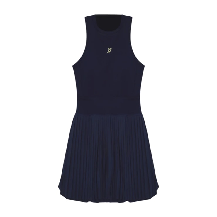 Vestido Slyce On Season Elegance Ls Feminino - Marinho